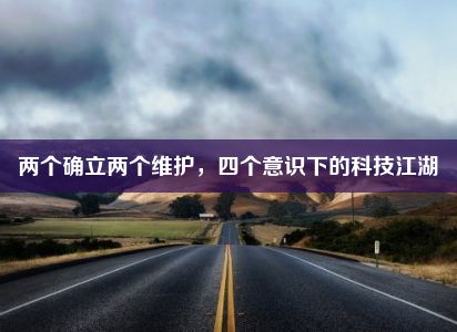 两个确立两个维护，四个意识下的科技江湖