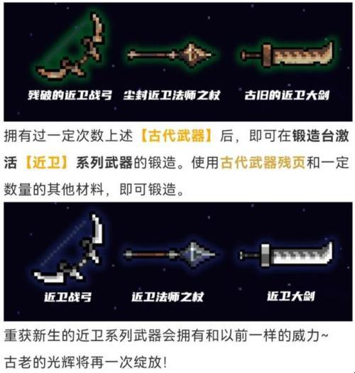 元气骑士：古代武器残页的科技幻想