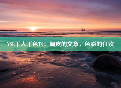 YSL千人千色T9：调皮的文章，色彩的狂欢