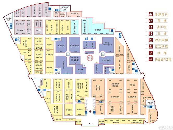 商场分层平面图：探索购物新境界