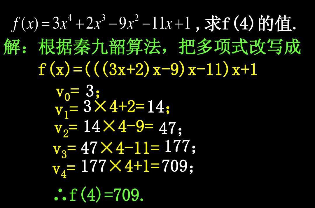 中国古代数学有什么公式