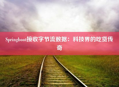 Springboot接收字节流数据：科技界的吃货传奇