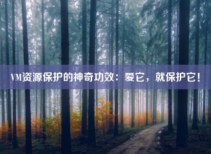 VM资源保护的神奇功效：爱它，就保护它！